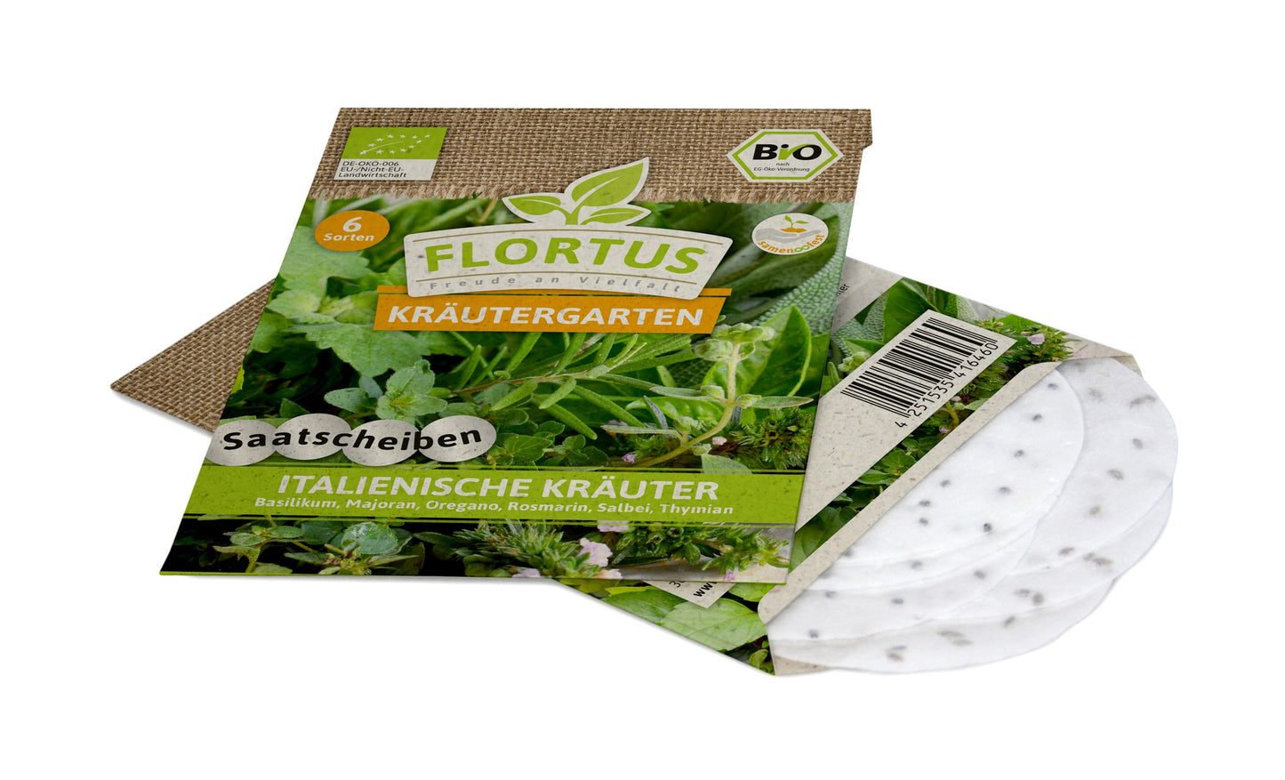 Artikelbild 4 von "BIO Italienische Kräuter (Saatscheiben)"