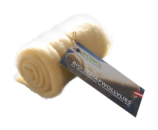 Artikelbild 1 von "BIO Schafwollvlies (ca. 150 cm x 200 cm)"