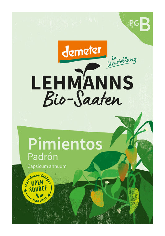 Artikelbild 1 von "BIO Pimientos Padrón" aus der Kategorie Gemüsesamen