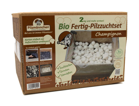 Artikelbild 1 von "BIO Pilzzuchtset Champignon" aus der Kategorie Pilzzuchtset