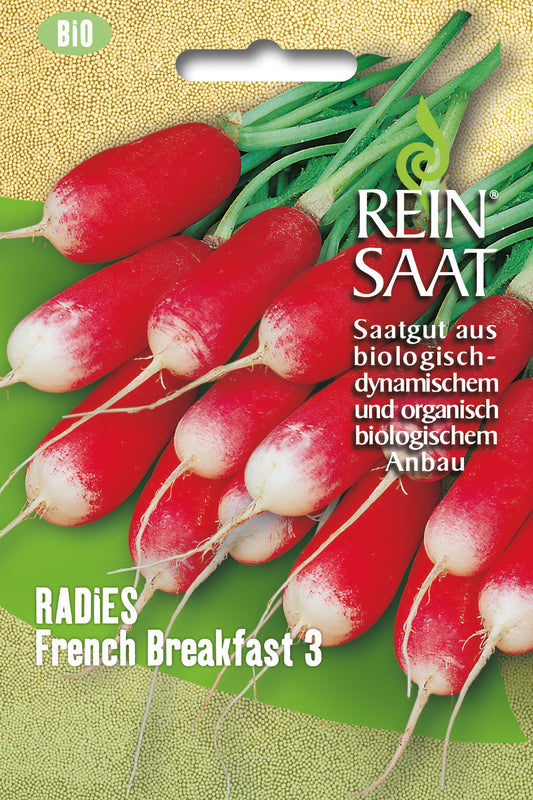 Artikelbild 1 von "BIO Radies French Breakfast 3" aus der Kategorie Radieschensamen