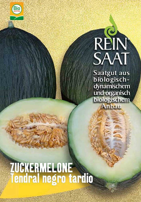 Artikelbild 1 von "BIO Zuckermelone Tendral negro tardio" aus der Kategorie Melonensamen