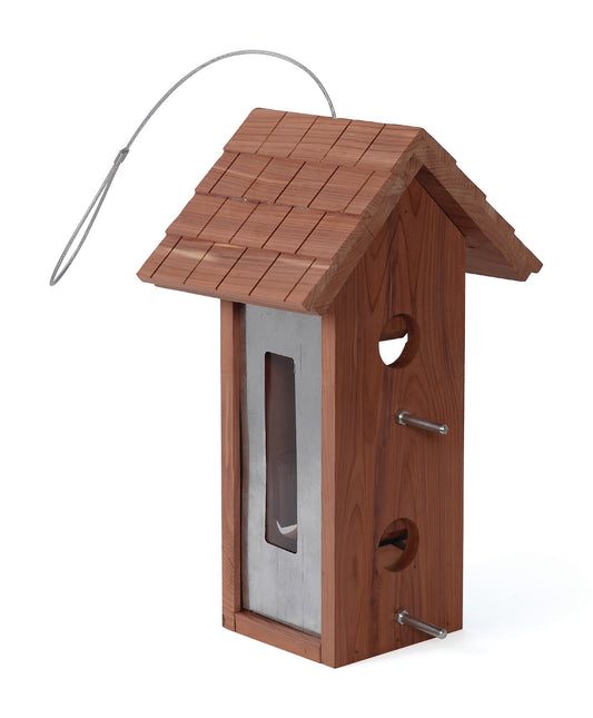 Artikelbild 1 von "Futterspender Samen Cedar (32 cm)" aus der Kategorie Vogelzubehör & Vogelbedarf