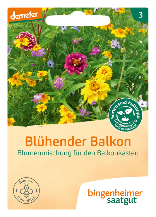 Artikelbild 1 von "BIO Blühender Balkon - Sommerblumenmischung"