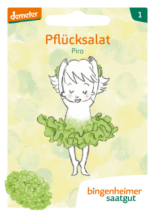Artikelbild 1 von "BIO KinderKollektion - Pflücksalat Piro" aus der Kategorie Pflücksalatsamen