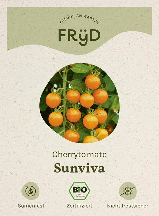 Artikelbild 1 von "Fryd BIO Cocktailtomate Sunviva" aus der Kategorie Tomatensamen