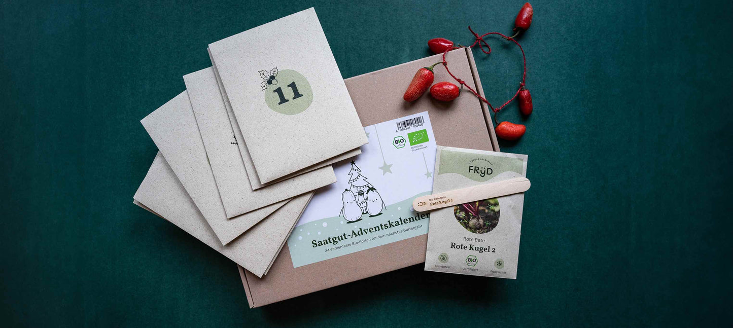 Fryd Bio-Saatgut-Adventskalender