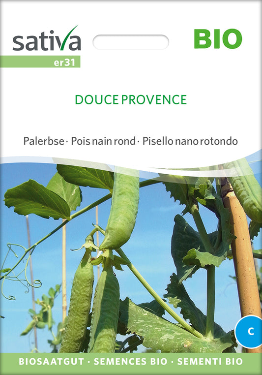 Palerbse Douce Provence | BIO Erbsensamen von Sativa Rheinau