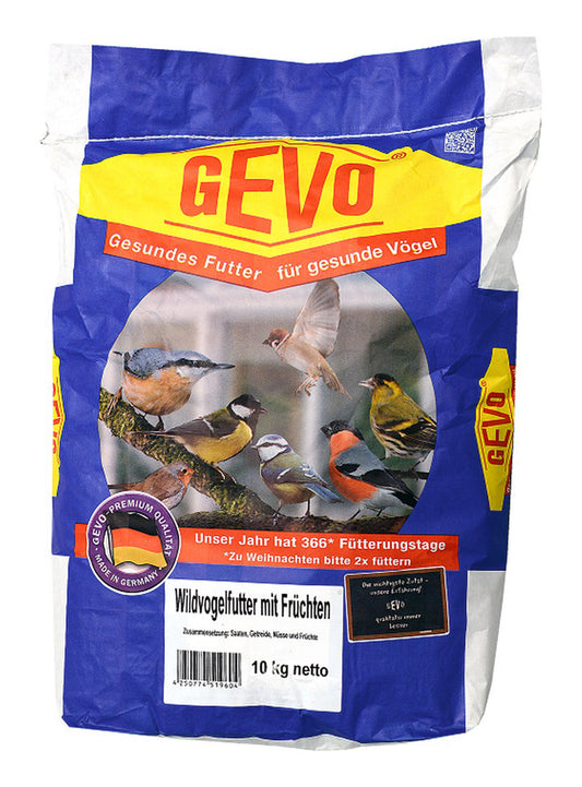 Artikelbild 1 von "Wildvogelfutter mit Früchten (10 kg)" aus der Kategorie Gartenvogelfutter