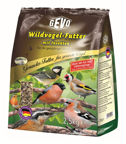 Artikelbild 1 von "Wildvogelfutter mit Insekten (2,5 kg)" aus der Kategorie Gartenvogelfutter