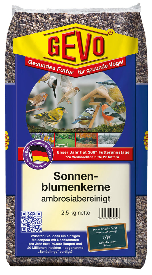 Artikelbild 1 von "Sonnenblumenkerne gestreift (2,5 kg)" aus der Kategorie Wildvogelfutter