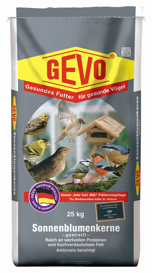 Artikelbild 1 von "Sonnenblumenkerne gestreift (25 kg)" aus der Kategorie Wildvogelfutter