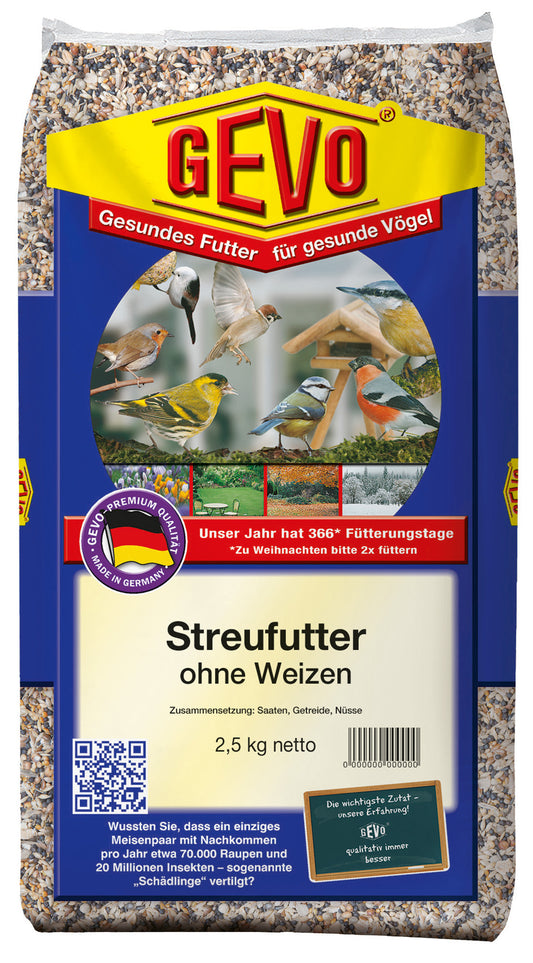 Streufutter ohne Weizen (2,5 kg) | Streufutter von GEVO