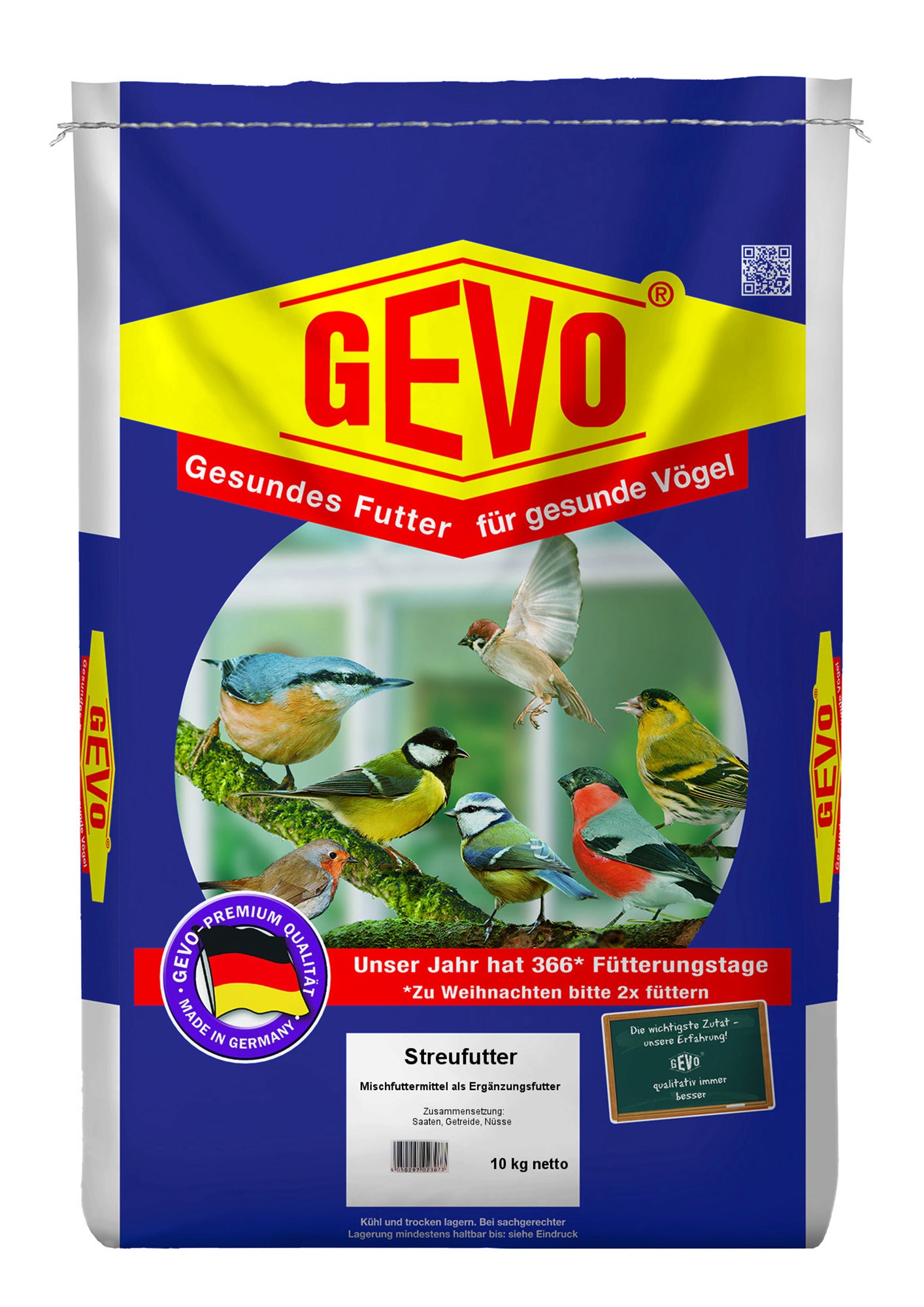 Streufutter ohne Weizen (10 kg) | Streufutter von GEVO