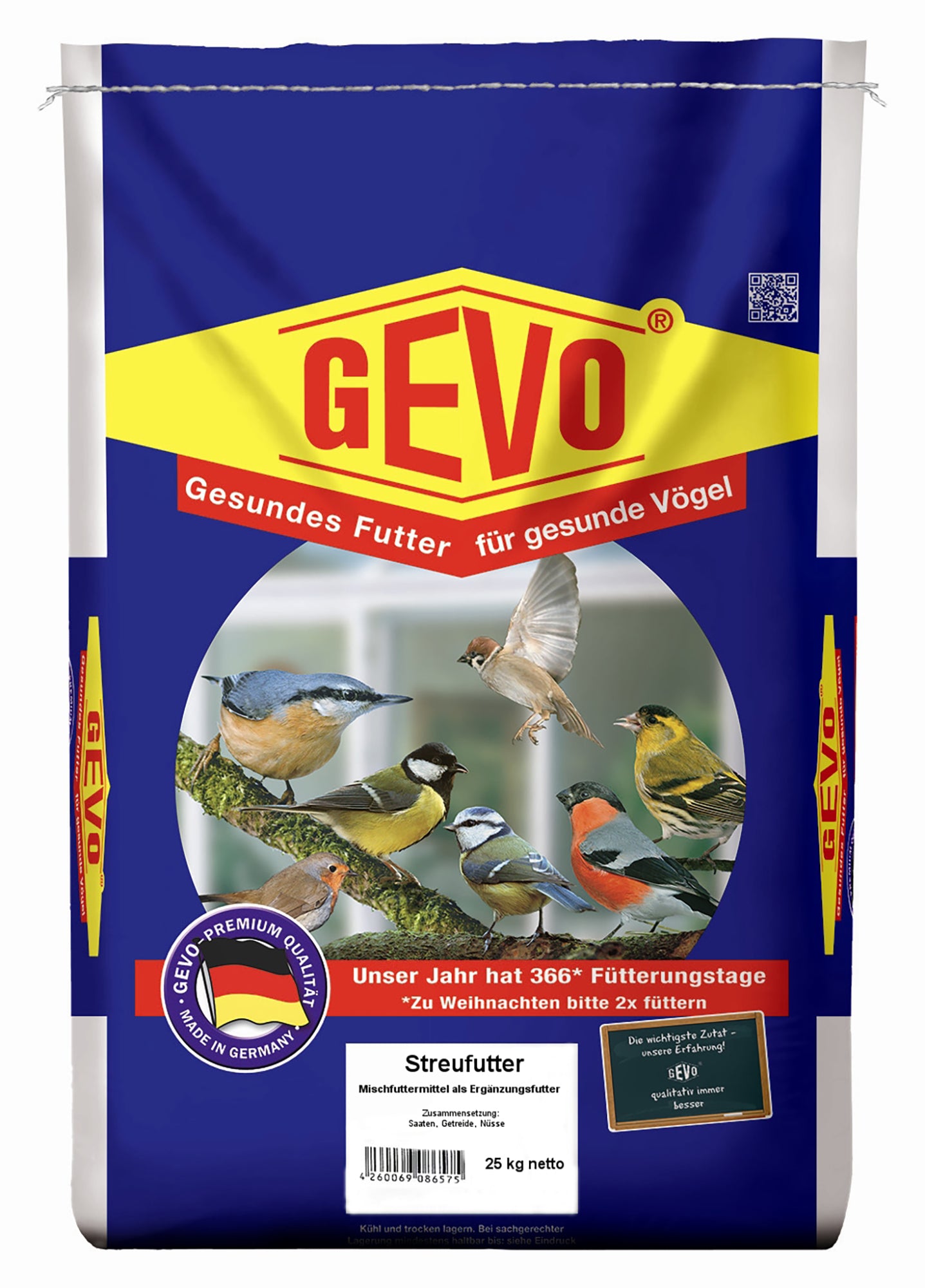 Streufutter ohne Weizen (25 kg) | Streufutter von GEVO