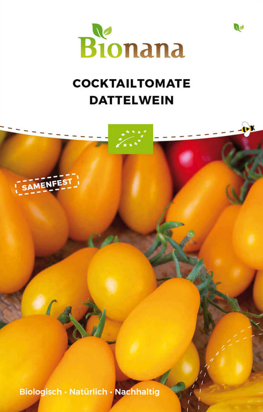 Cocktailtomate Dattelwein | BIO Cocktailtomatensamen von Bionana