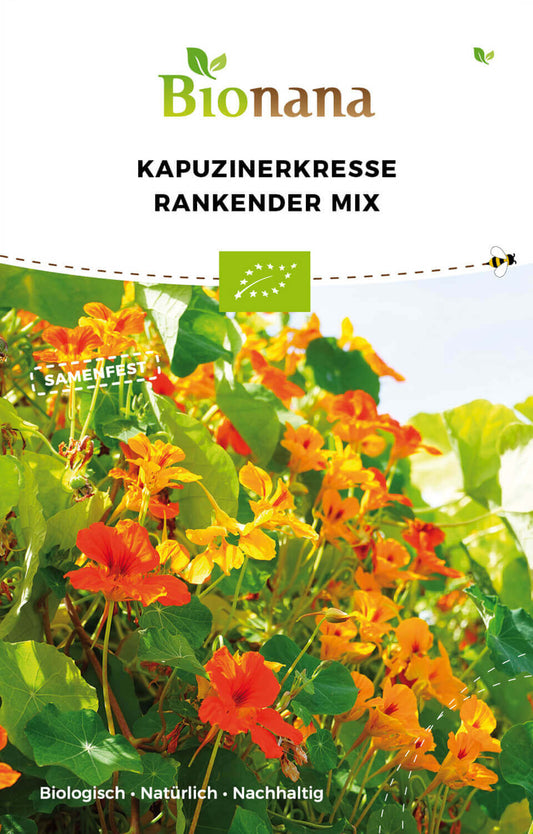Kapuzinerkresse Mix | BIO Kapuzinerkressesamen von Bionana