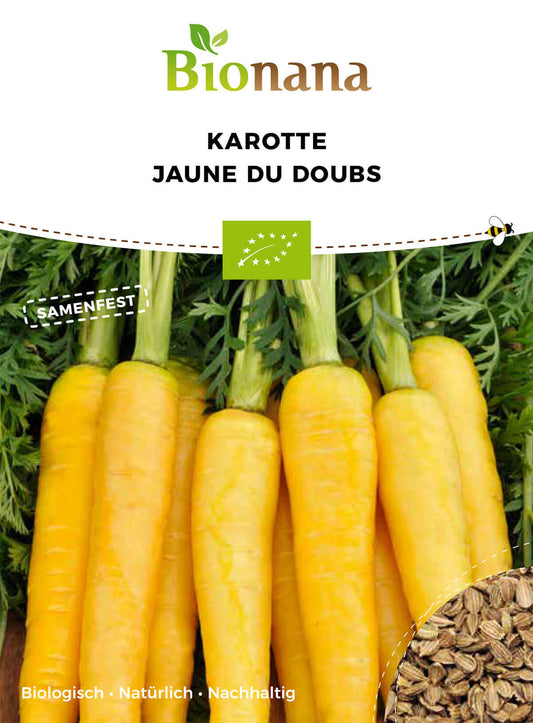Karotte Jaune du Doubs | BIO Möhrensamen von Bionana