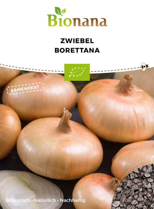 Zwiebel Borettana | BIO Zwiebelsamen von Bionana