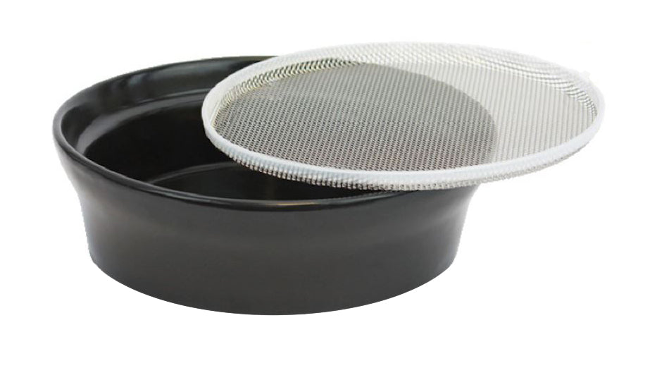 Artikelbild 1 von "Weizengrassieb anthrazit (23 cm)" aus der Kategorie Keimschale