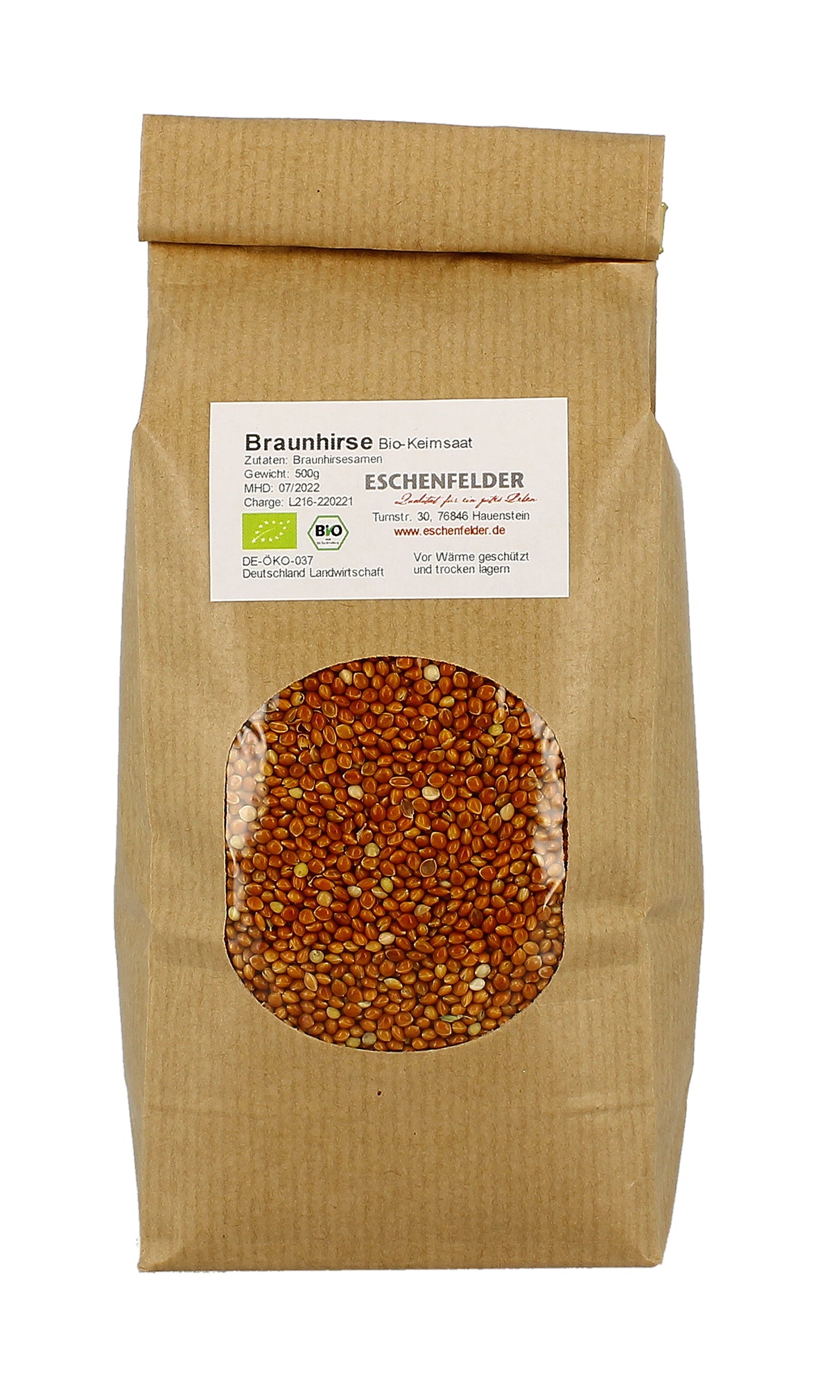 Artikelbild 1 von "BIO Braunhirse (500 g)" aus der Kategorie Keimsprossen