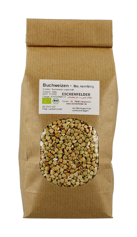Artikelbild 1 von "BIO Buchweizen (500 g)" aus der Kategorie Keimsprossen