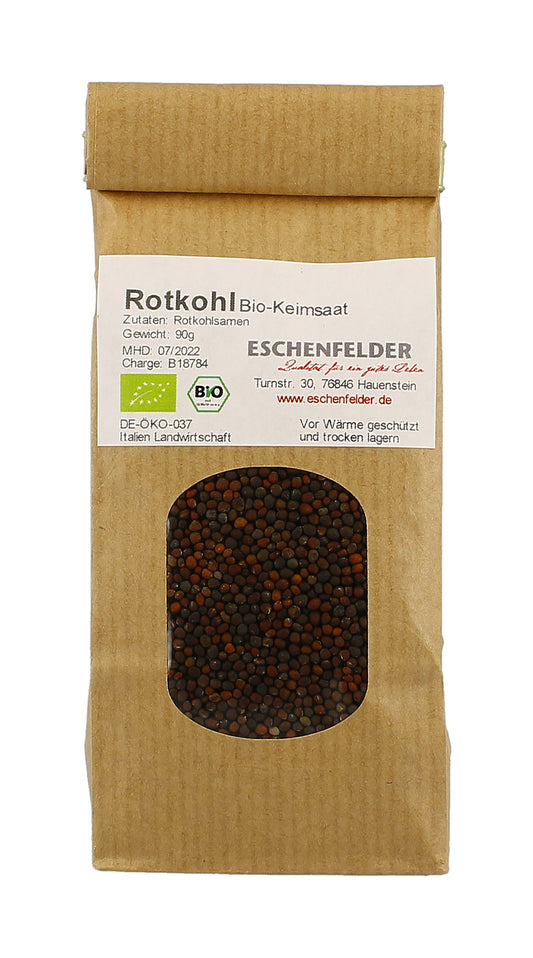 Artikelbild 1 von "BIO Rotkohl (90 g)" aus der Kategorie Keimsprossen