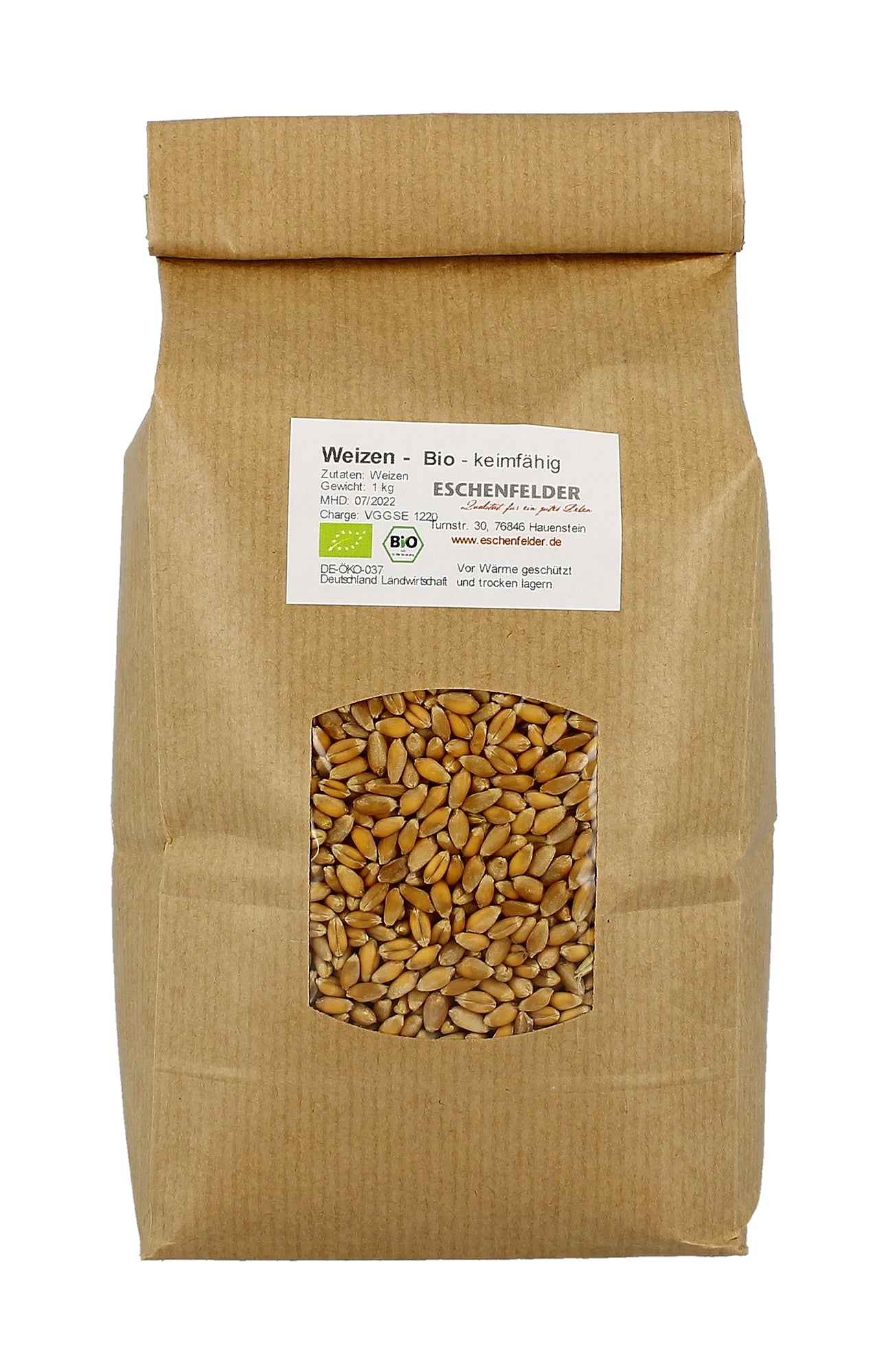 Artikelbild 1 von "BIO Weizen (1 kg)" aus der Kategorie Keimsprossen