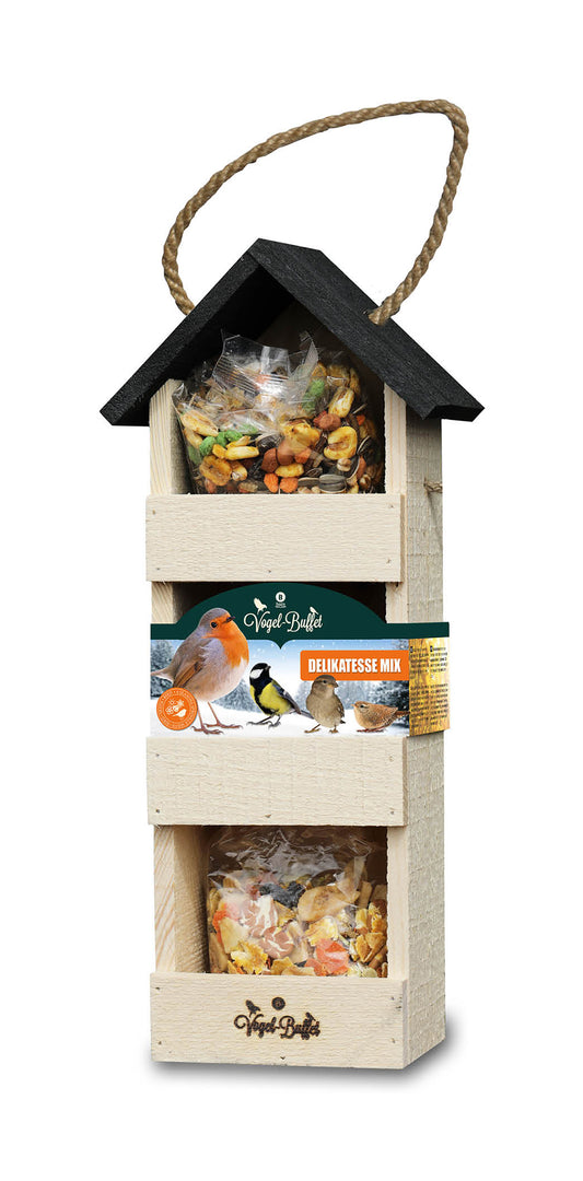 Vogel-Buffet Etagére | Vogelfutter von Baza