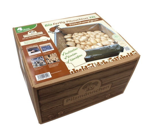 Artikelbild 1 von "BIO Pilzzuchtset Steinchampignon XXL" aus der Kategorie Pilzzuchtset