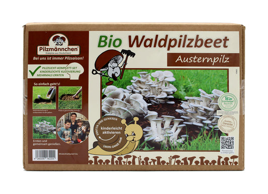 Artikelbild 1 von "BIO Pilzzuchtset Waldpilzbeet Austernpilz" aus der Kategorie Pilzzuchtset