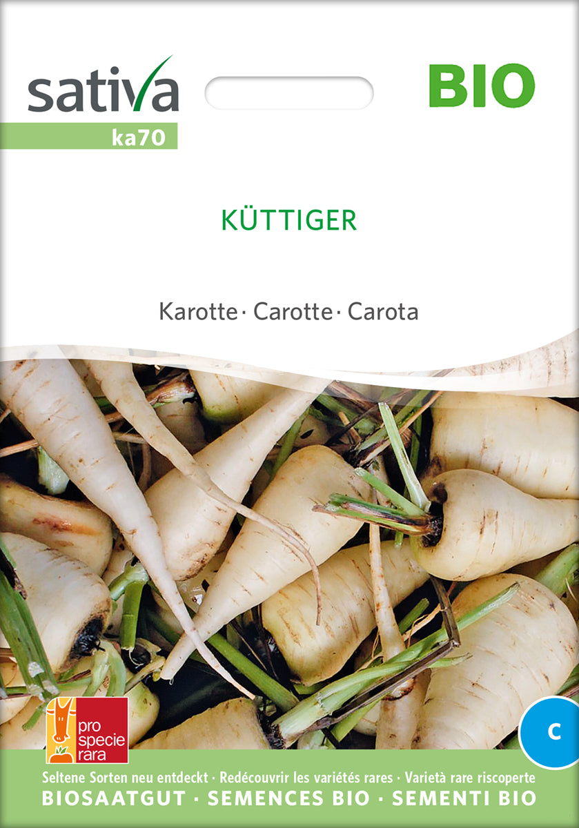 Artikelbild 1 von "BIO Möhre Küttiger [MHD 12/2025]" aus der Kategorie Möhrensamen