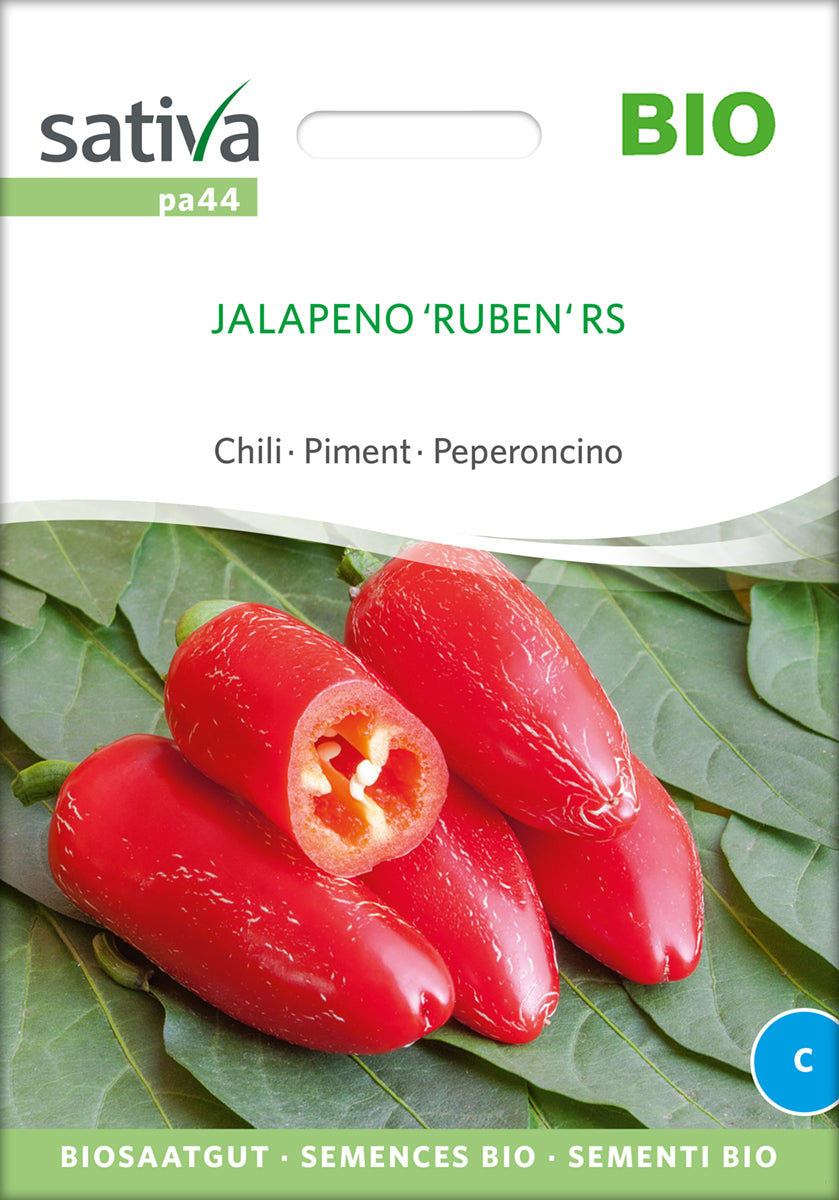 Chili Jalapeno | BIO Chilisamen von Sativa Rheinau