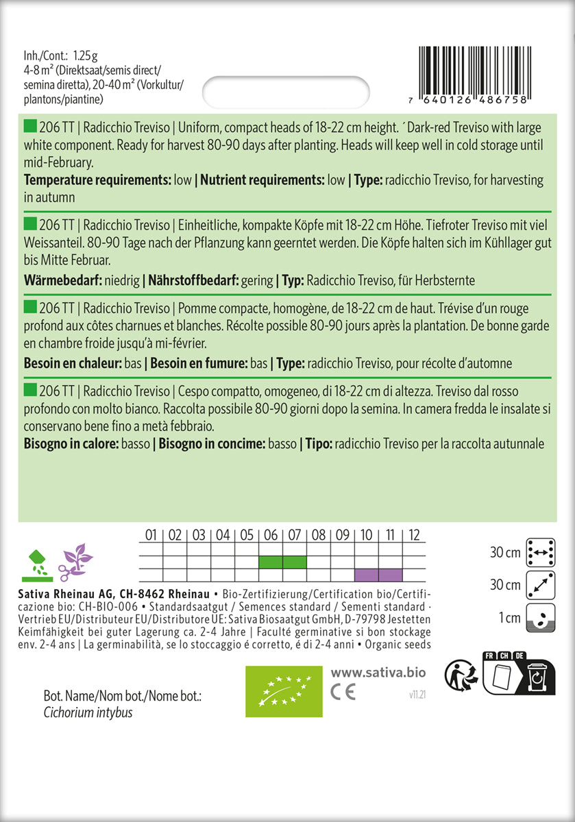 Artikelbild 2 von "BIO Treviso" aus der Kategorie Salatsamen
