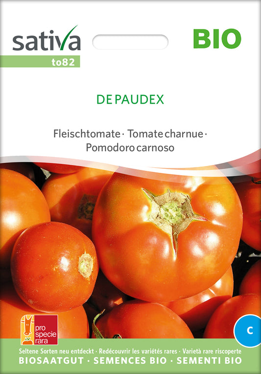 Fleischtomate De Paudex | BIO Fleischtomatensamen von Sativa Rheinau