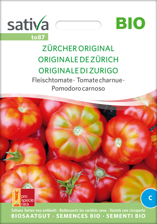 Artikelbild 1 von "BIO Fleischtomate Zürcher Original" aus der Kategorie Fleischtomatensamen