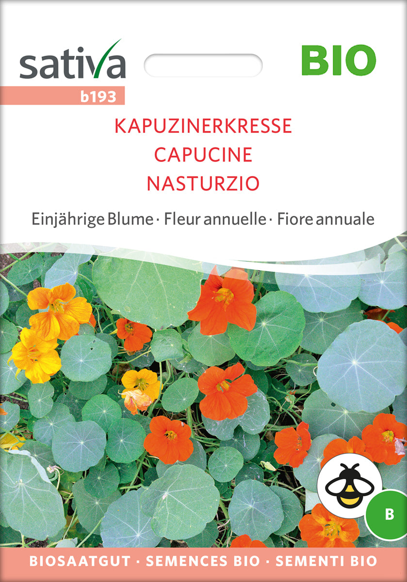 Artikelbild 1 von "BIO Kapuzinerkresse" aus der Kategorie Kapuzinerkressesamen
