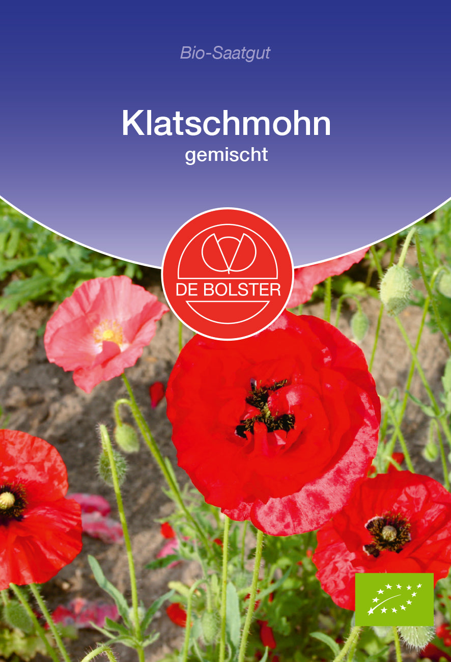Artikelbild 1 von "BIO Klatschmohn gemischt" aus der Kategorie Mohnsamen