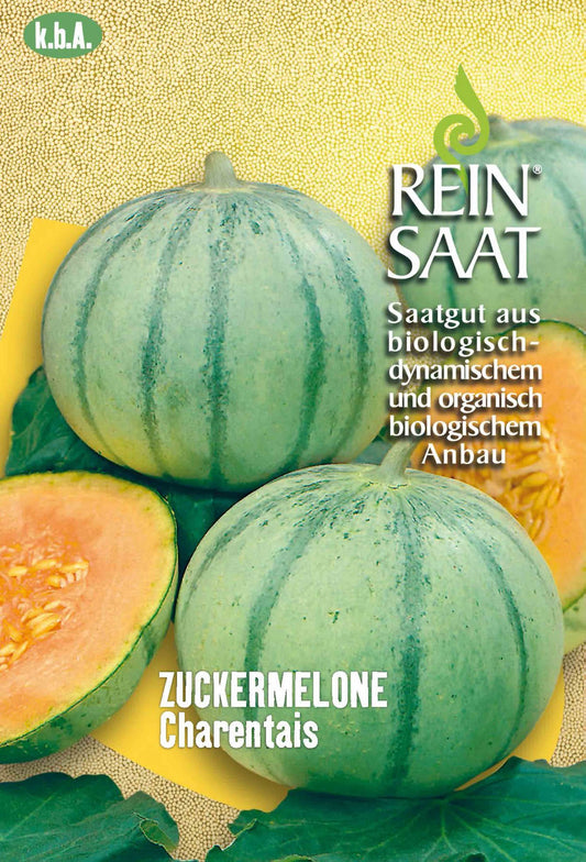 Artikelbild 1 von "BIO Zuckermelone Charentais" aus der Kategorie Zuckermelonensamen