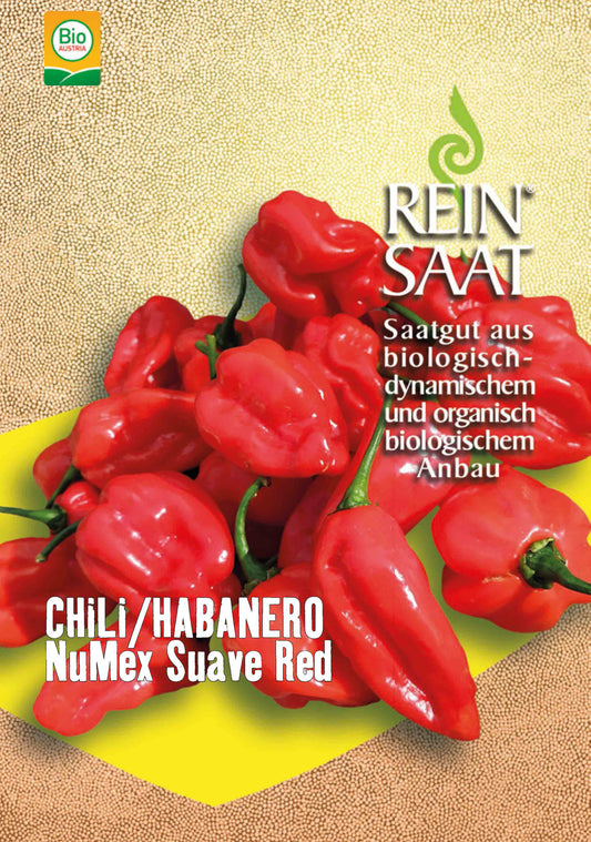 Habanero NuMex Suave Red | BIO Chilisamen von Reinsaat