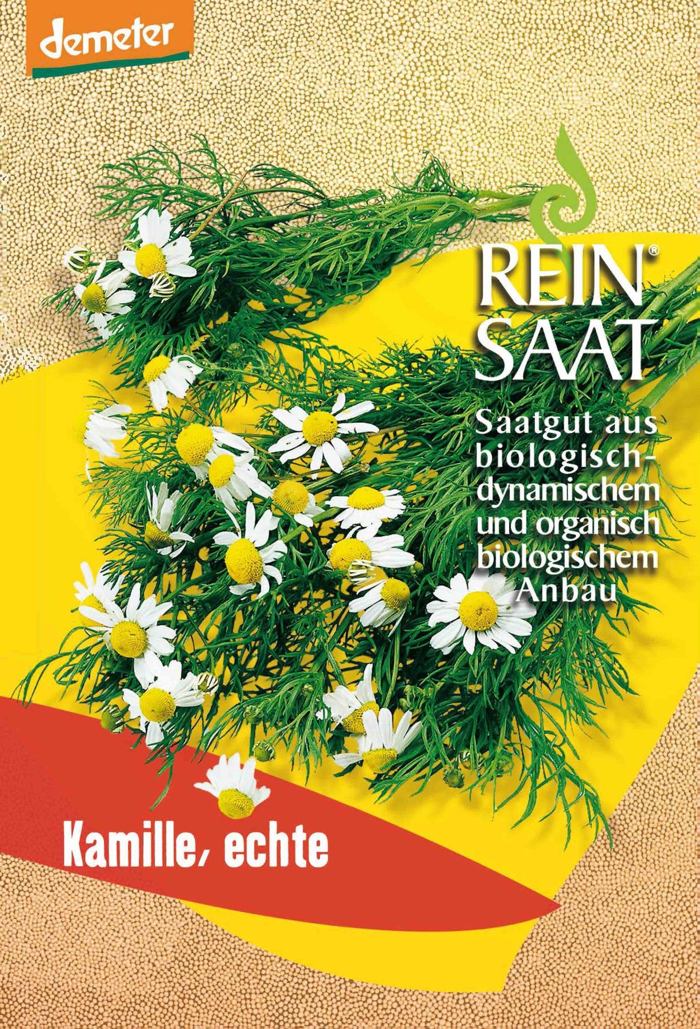 Kamille echte | BIO Kamillesamen von Reinsaat [MHD 12/2023]