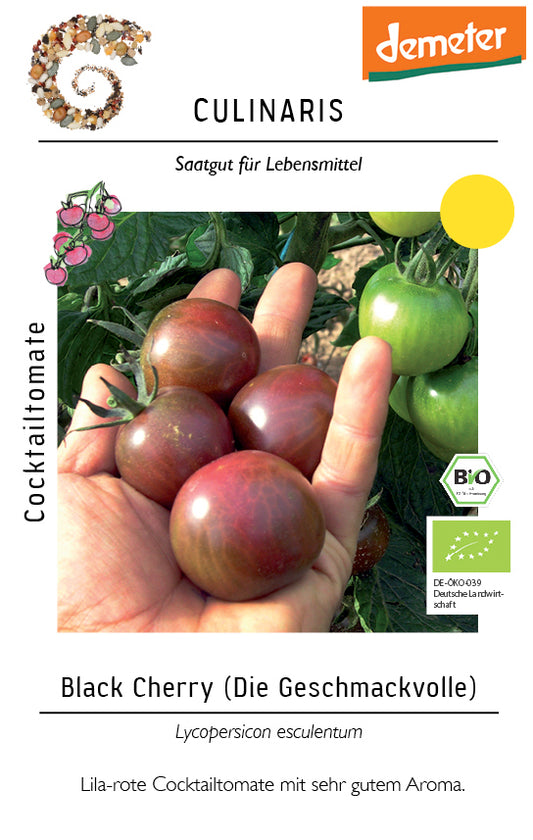 Artikelbild 1 von "BIO Cocktailtomate Black Cherry" aus der Kategorie Kirschtomatensamen