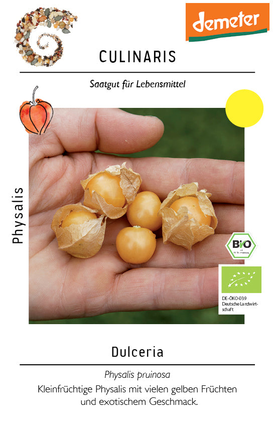 Artikelbild 1 von "BIO Physalis Dulceria" aus der Kategorie Andenbeerensamen