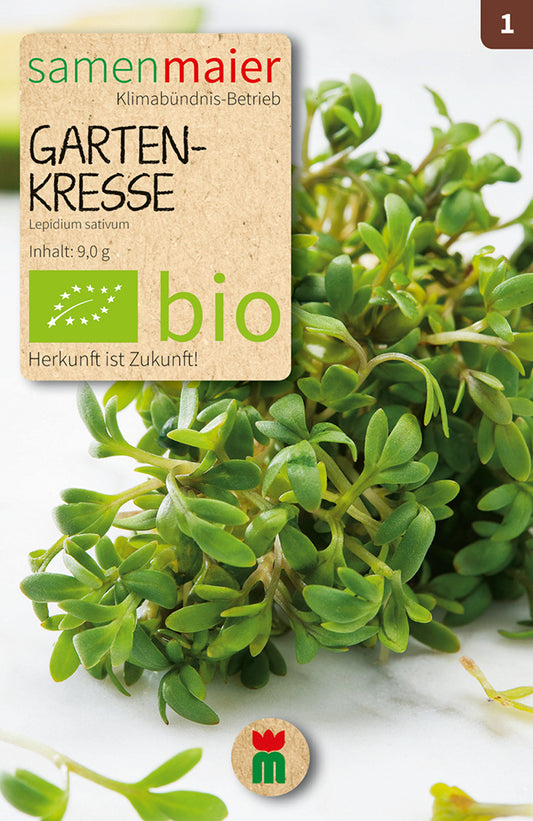 Artikelbild 1 von "BIO Gartenkresse einjährig" aus der Kategorie Kressesamen