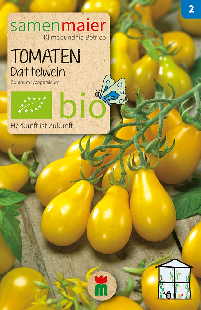 Artikelbild 1 von "BIO Tomate Dattelwein" aus der Kategorie Tomatensamen