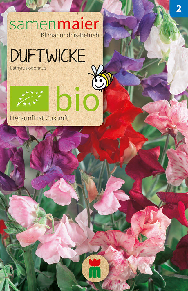 Artikelbild 1 von "Bio-Duftwicke Mischung" aus der Kategorie Wickensamen