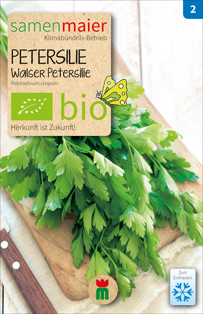 Petersilie Walser Petersilie | BIO Petersiliensamen von Samen Maier