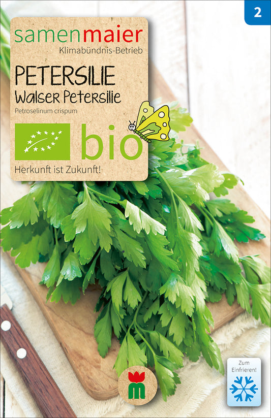 Petersilie Walser Petersilie | BIO Petersiliensamen von Samen Maier