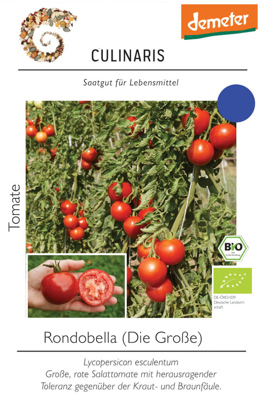 Artikelbild 1 von "BIO Freilandtomate Rondobella" aus der Kategorie Tomatensamen