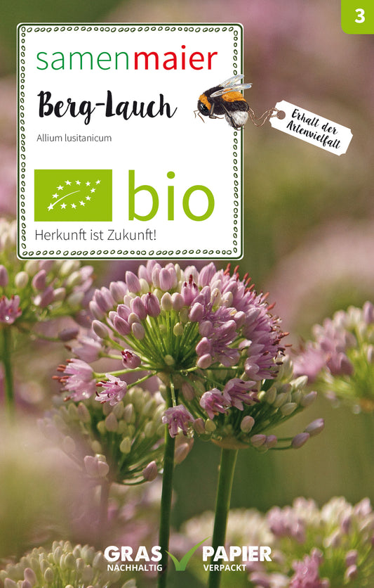 Berg-Lauch | BIO Wildblumensamen von Samen Maier
